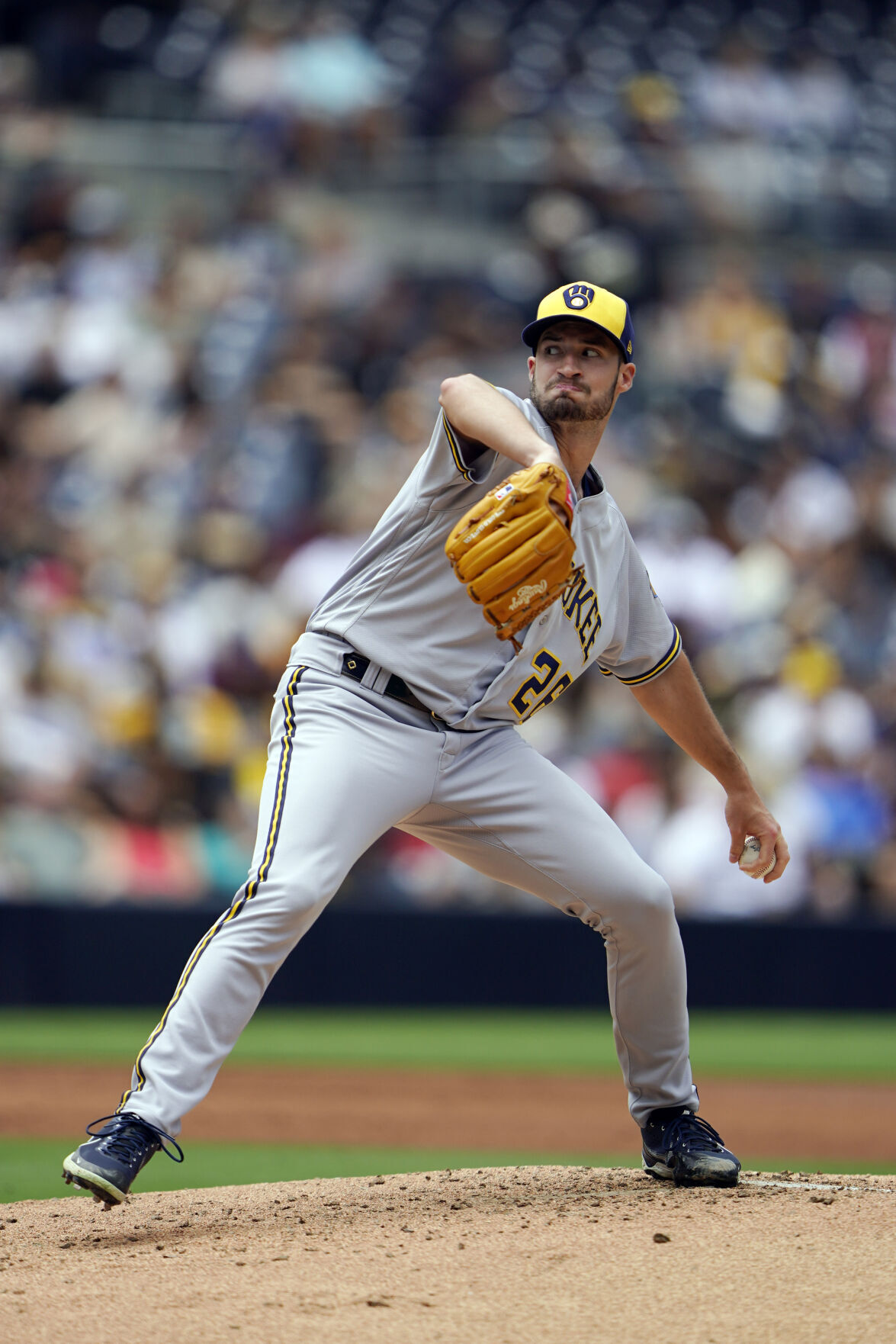 Brewers Padres Baseball